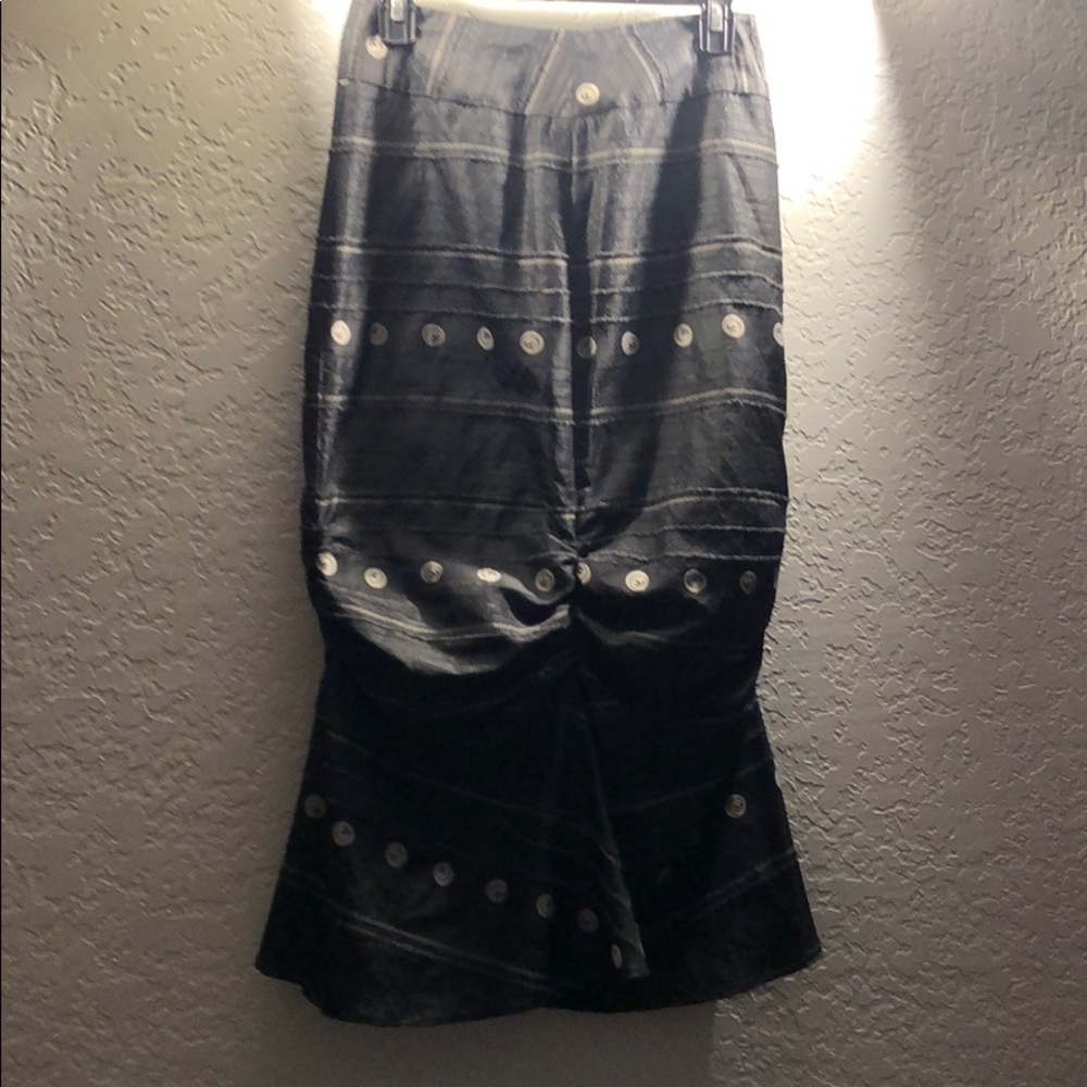 Ruffle scrunch skirt